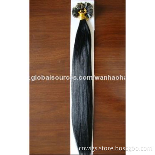 Italian Keratin Prebonded Remy/U-tip Human Hair Extension, 12-32 Inches